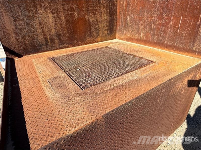 5 ft x 6 ft x 40 in Steel Skid Mounted Wash Sonstige Baumaschinen