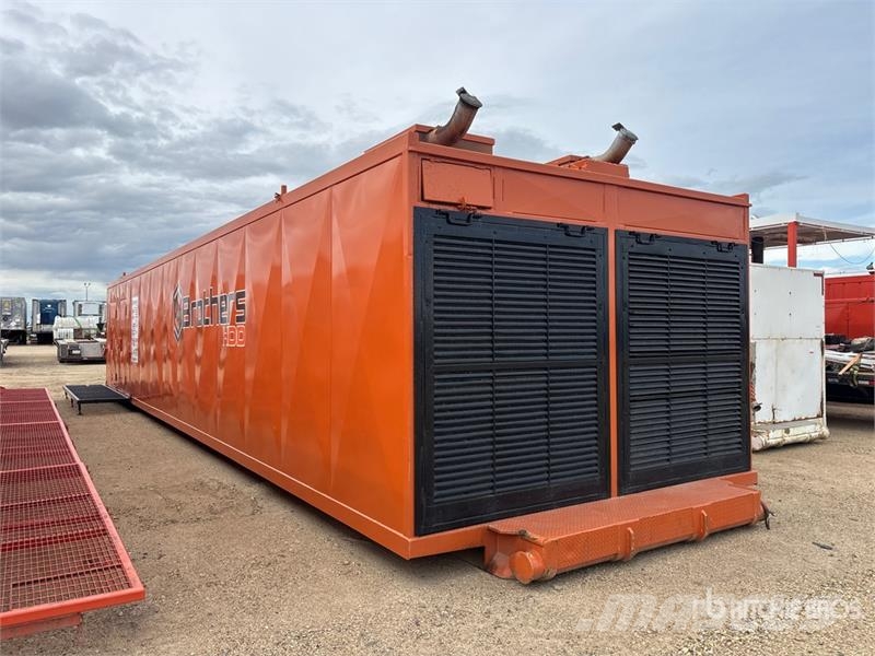 50 ft x 12 ft Skid-Mounted Generator/Combo Buildin Overige aanhangers