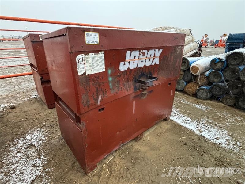  50 in x 30 in x 51 in Job Site Box مكونات أخرى
