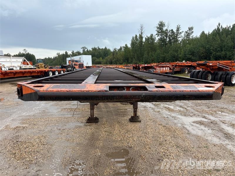 52 ft T/A bare frame Flatbed Trailer (Inoperable) Pritschenanhänger