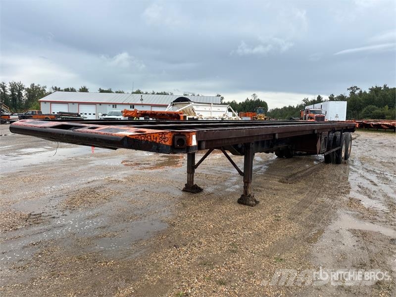 52 ft T/A bare frame Flatbed Trailer (Inoperable) Pritschenanhänger