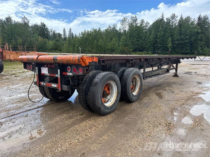 52 ft T/A bare frame Flatbed Trailer (Inoperable) Pritschenanhänger