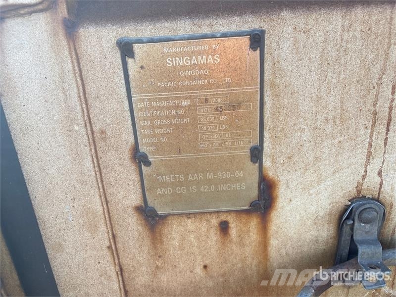  53 ft High Cube Storage Container Soojakud