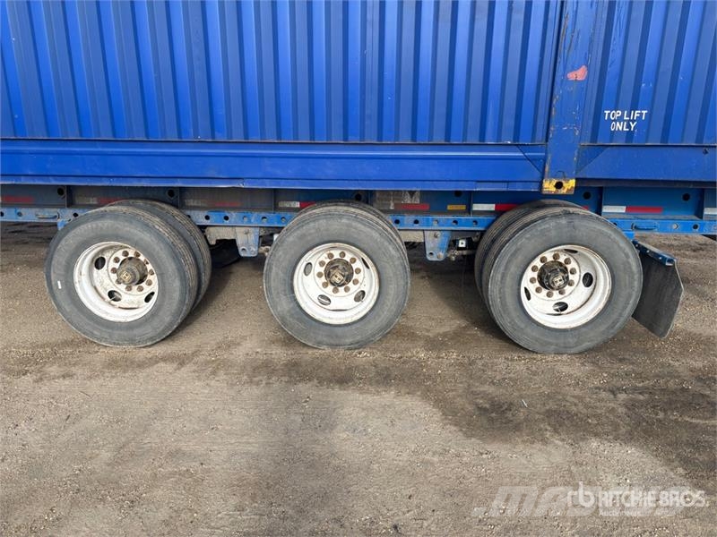 53 ft Tri/A Extendable Container Trailer Containerchassis