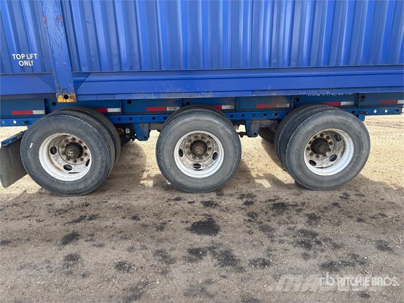 53 ft Tri/A Extendable Container Trailer Containerchassis