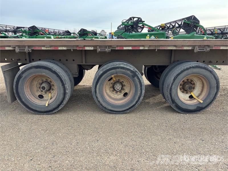 53 ft Tri/A Flatbed Trailer Прицепы-платформы/боковая разгрузка