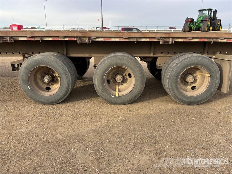 53 ft Tri/A Flatbed Trailer Прицепы-платформы/боковая разгрузка