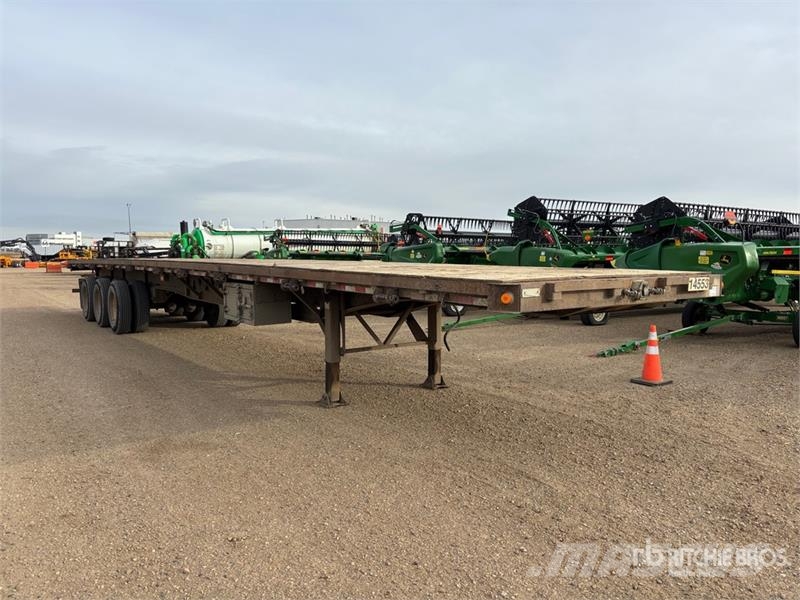 53 ft Tri/A Flatbed Trailer Прицепы-платформы/боковая разгрузка