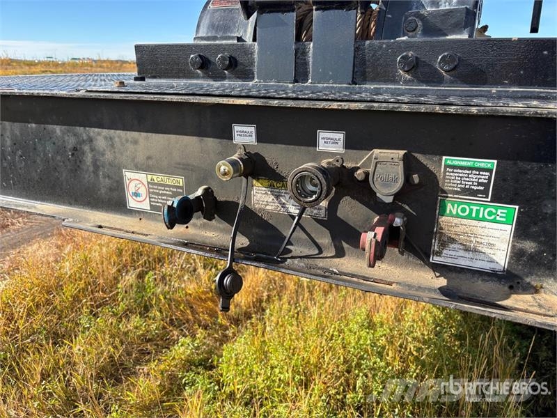 53 ft Tri/A Hydraulic Tail Trailer Низкорамные прицепы