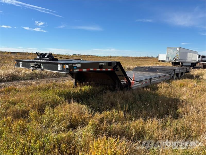53 ft Tri/A Hydraulic Tail Trailer Низкорамные прицепы