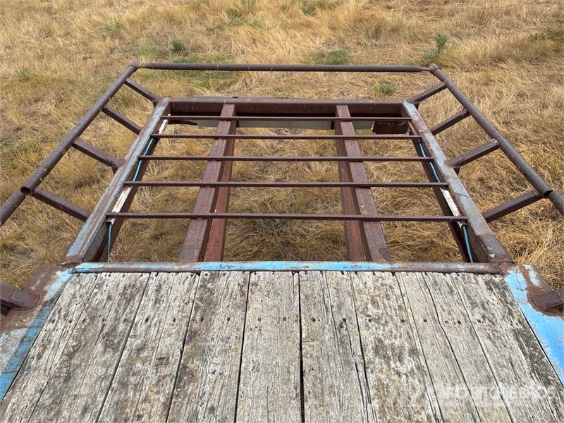 55 ft T/A Bale Flatbed Trailer Pritschenanhänger