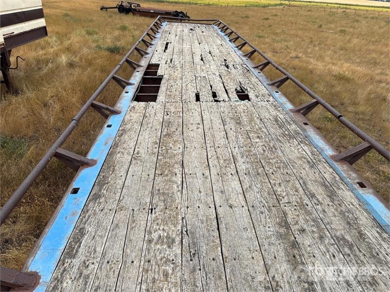 55 ft T/A Bale Flatbed Trailer Pritschenanhänger