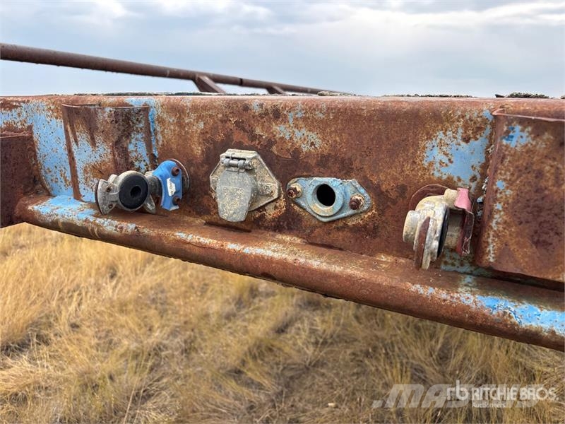 55 ft T/A Bale Flatbed Trailer Pritschenanhänger
