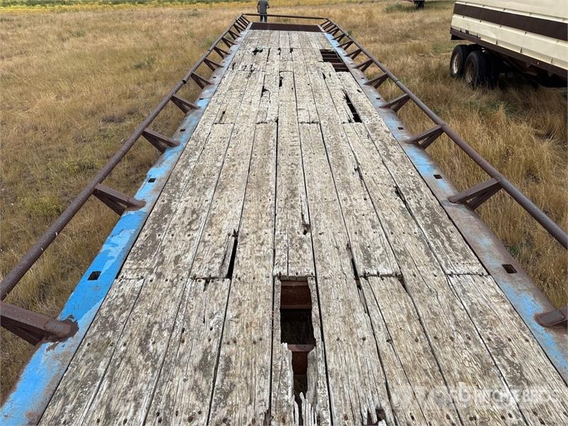 55 ft T/A Bale Flatbed Trailer Pritschenanhänger