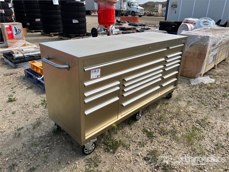  6 ft 17-Drawer Fatboy Tool Ports Nickel Silver Wor Other components