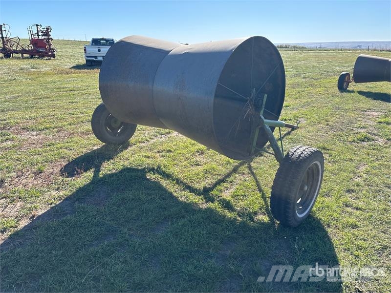 6 ft Ball Hitch Steel Swath Roller Skupljači