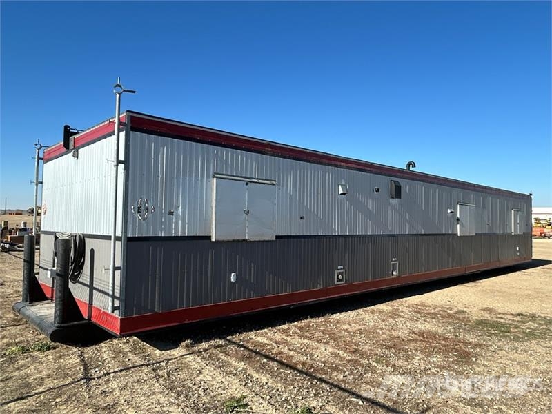 60 ft x 14 ft Skid-Mounted Mobile Camp Celtniecības moduļi