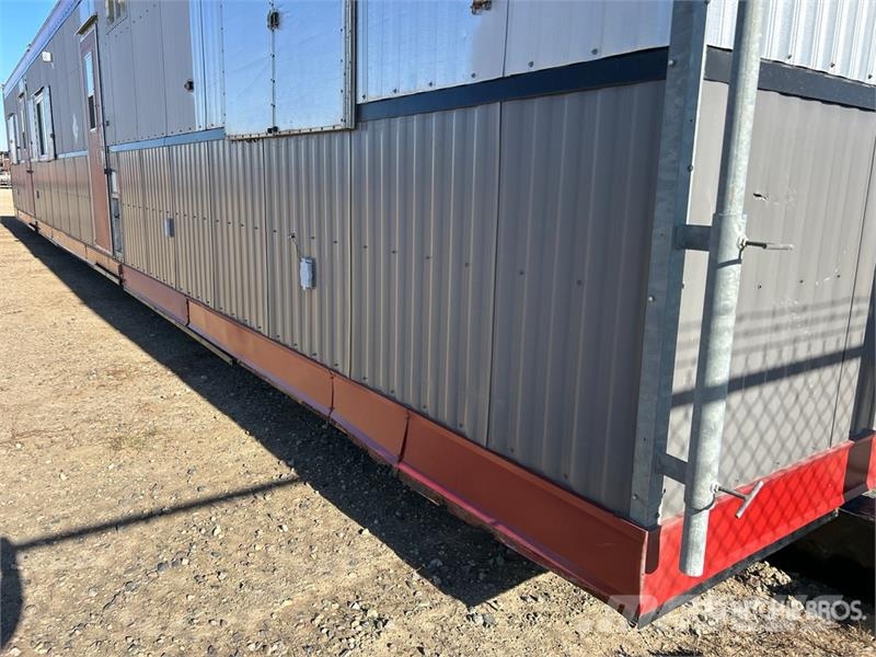 60 ft x 14 ft Skid-Mounted Mobile Camp Celtniecības moduļi