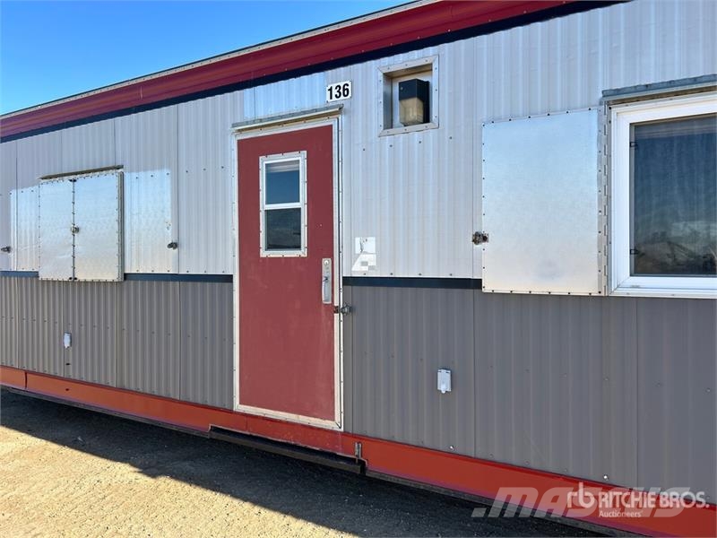 60 ft x 14 ft Skid-Mounted Mobile Camp Celtniecības moduļi