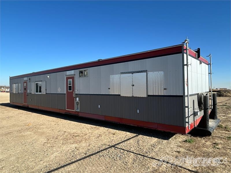 60 ft x 14 ft Skid-Mounted Mobile Camp Celtniecības moduļi