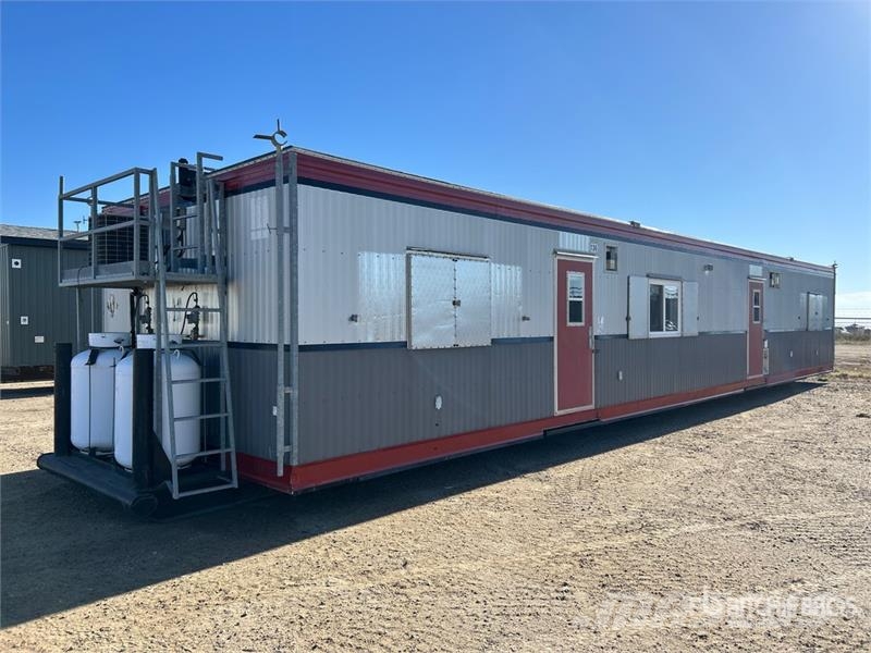 60 ft x 14 ft Skid-Mounted Mobile Camp Celtniecības moduļi