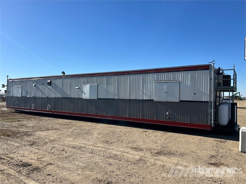 60 ft x 14 ft Skid-Mounted Mobile Camp Celtniecības moduļi