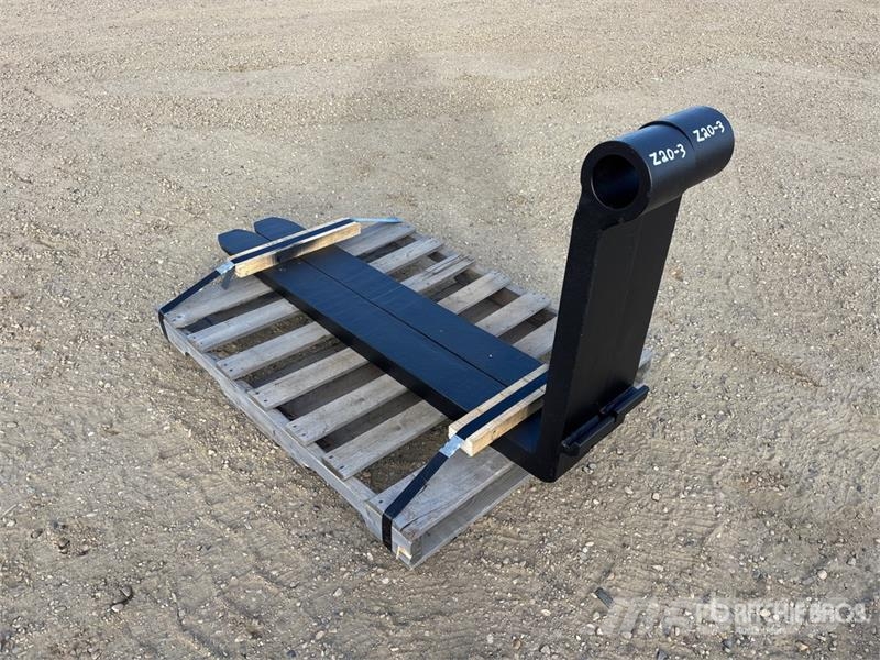  60 in x 2.5 in x 6 in Fork Tines (Unused) Drugi deli