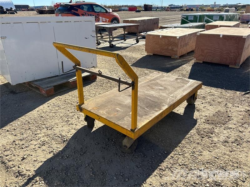  60 in x 30 in Steel Wheel Push Cart Andre komponenter