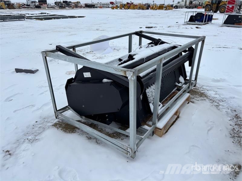 62 in Forestry Skid Steer Mulcher ماكينات تقطيع أخشاب الحراجة