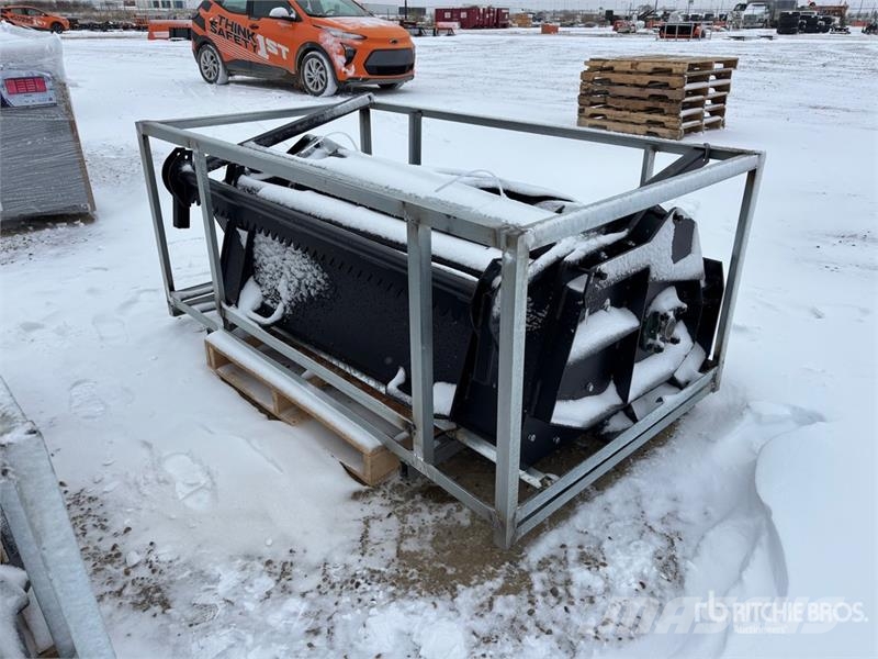 62 in Forestry Skid Steer Mulcher ماكينات تقطيع أخشاب الحراجة