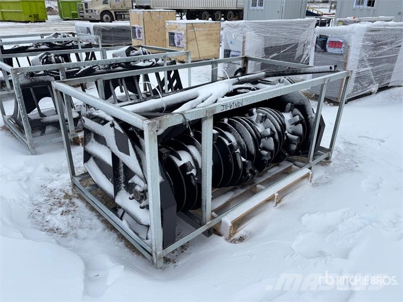 62 in Forestry Skid Steer Mulcher ماكينات تقطيع أخشاب الحراجة