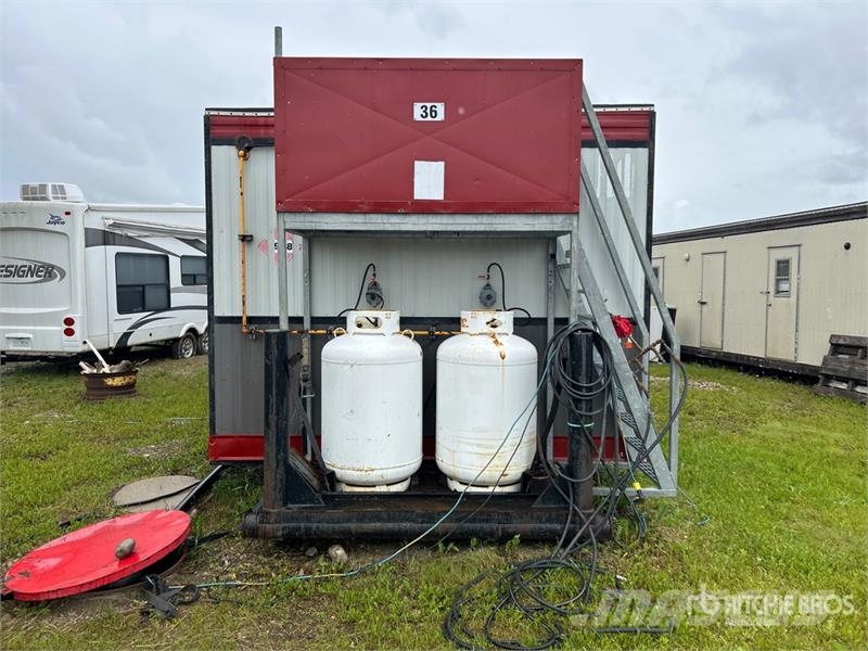 64 ft x 13 ft 8 Person Skid-Mounted Mobile Office Строителство - Други
