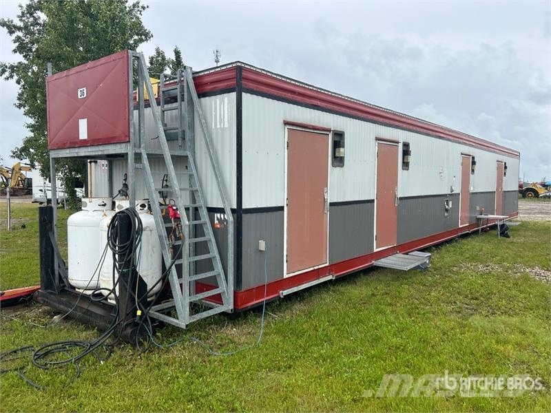 64 ft x 13 ft 8 Person Skid-Mounted Mobile Office Строителство - Други