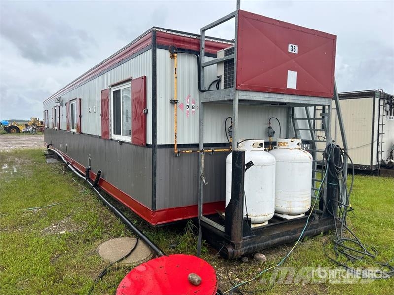 64 ft x 13 ft 8 Person Skid-Mounted Mobile Office Строителство - Други