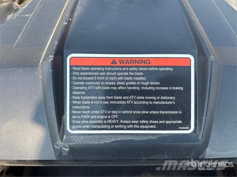 68 in Blade Attachment - Fits CanAm ATV Πτερύγια