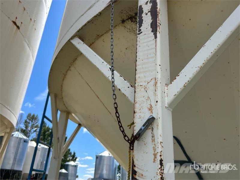  +/- 70 ton Smooth Wall Hopper Grain Bin Foredlings- og lagerhåndteringsutstyr - Annet