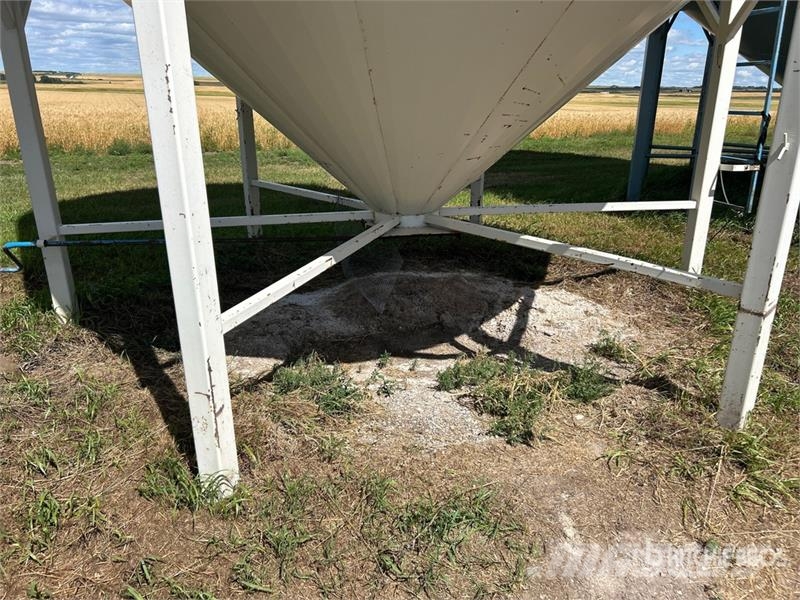  +/- 70 ton Smooth Wall Hopper Grain Bin Foredlings- og lagerhåndteringsutstyr - Annet
