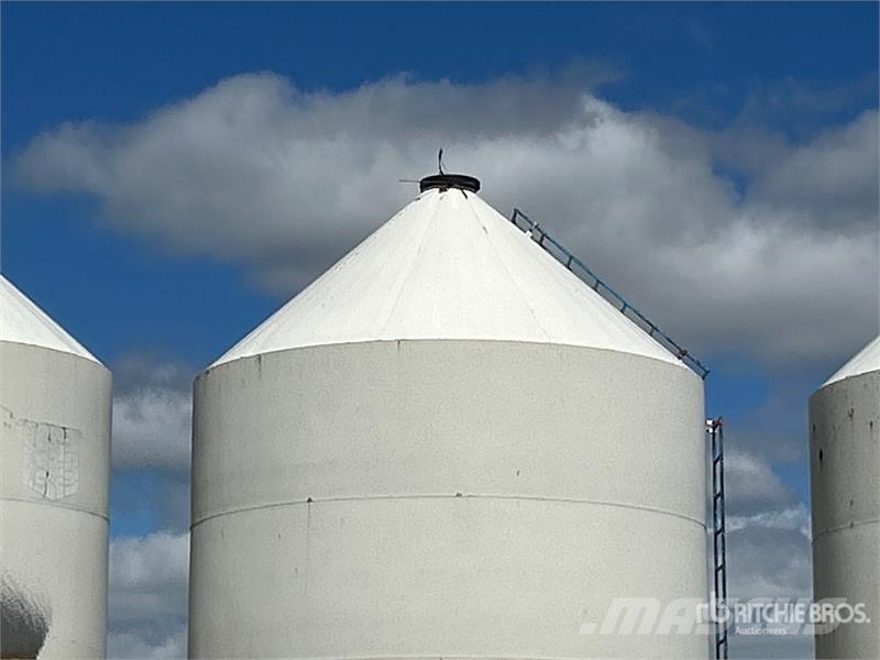  +/- 70 ton Smooth Wall Hopper Grain Bin Foredlings- og lagerhåndteringsutstyr - Annet