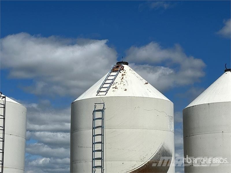 +/- 70 ton Smooth Wall Hopper Grain Bin Foredlings- og lagerhåndteringsutstyr - Annet