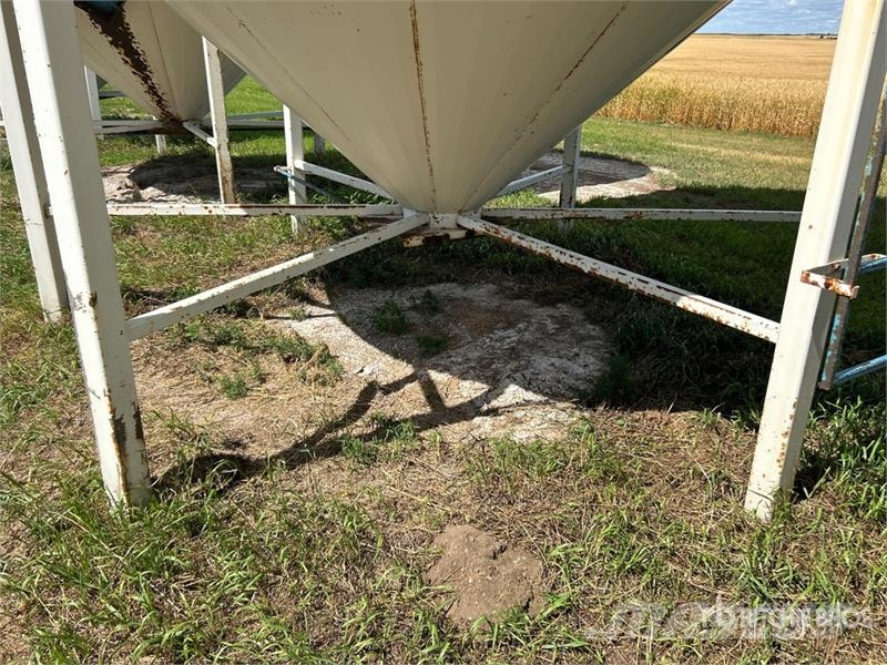  +/- 70 ton Smooth Wall Hopper Grain Bin Foredlings- og lagerhåndteringsutstyr - Annet