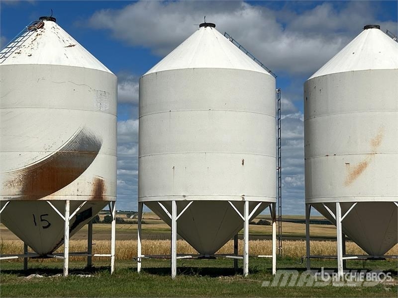  +/- 70 ton Smooth Wall Hopper Grain Bin Foredlings- og lagerhåndteringsutstyr - Annet