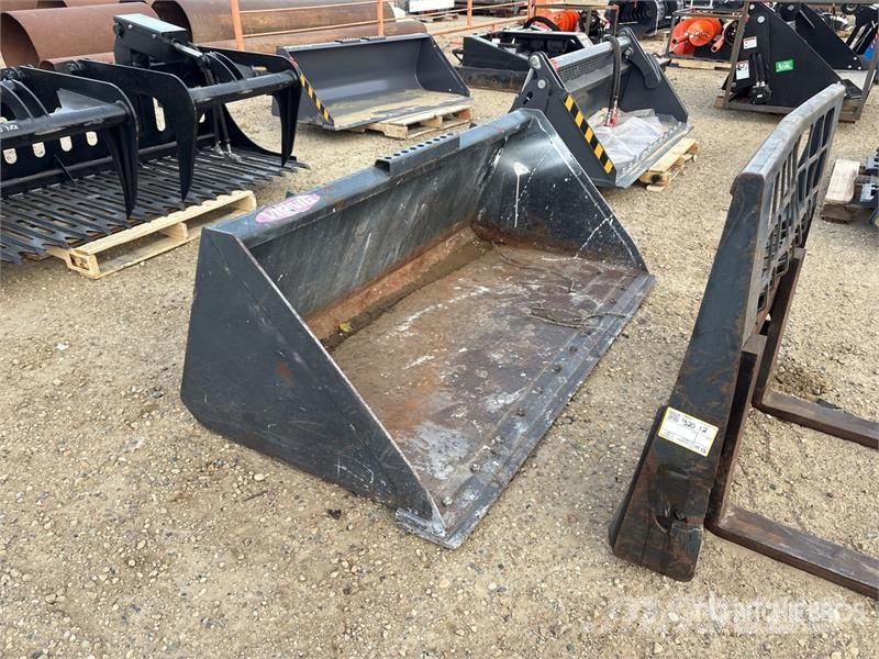  72 in General Purpose Skid Steer Bucket دلاء