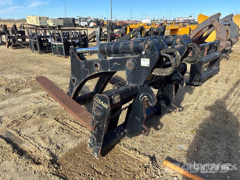 72 in Q/C Wheel Loader Grapple Grabeži