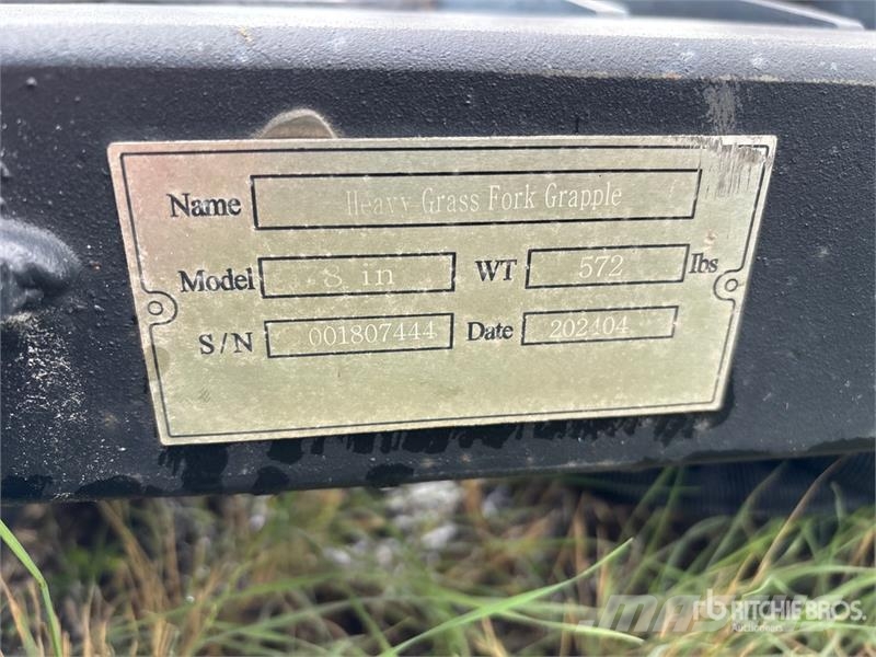 72 in Skid Steer Grapple (Unused) Pinze