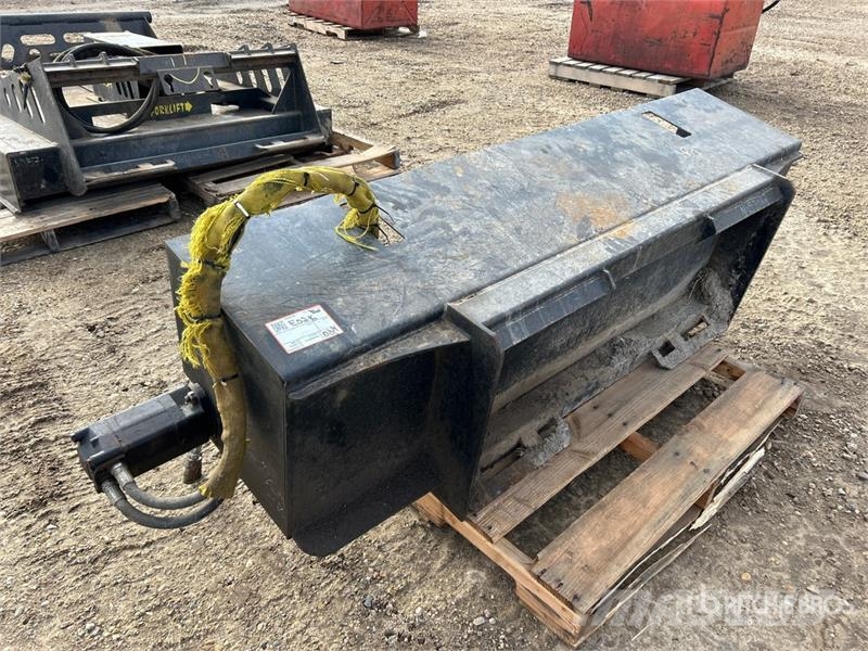  72 in Skid Steer Tiller Varomosios akėčios ir žemės frezos
