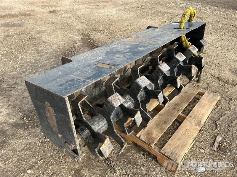  72 in Skid Steer Tiller Varomosios akėčios ir žemės frezos