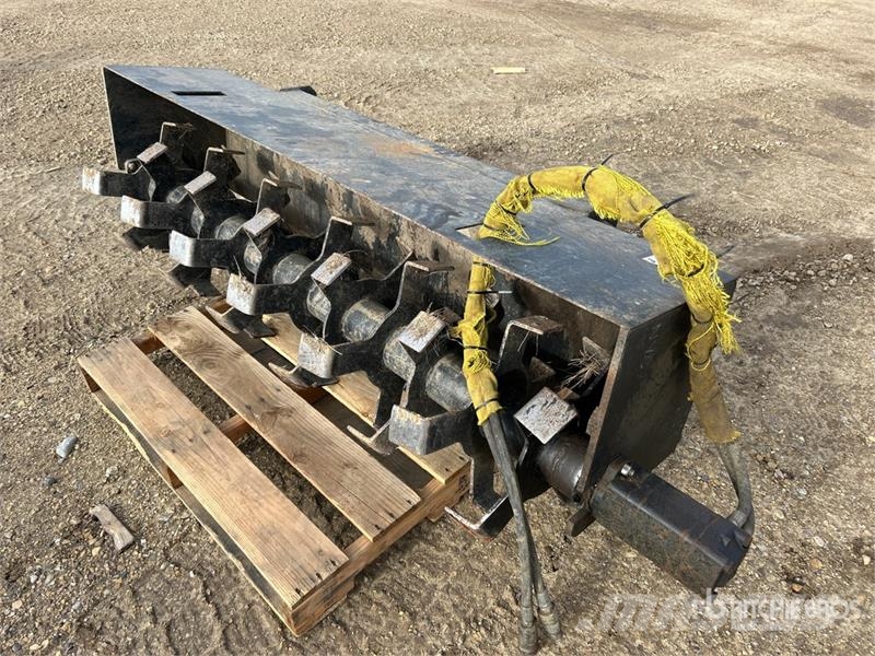  72 in Skid Steer Tiller Varomosios akėčios ir žemės frezos