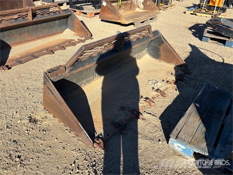  73 in General Purpose Skid Steer Bucket دلاء