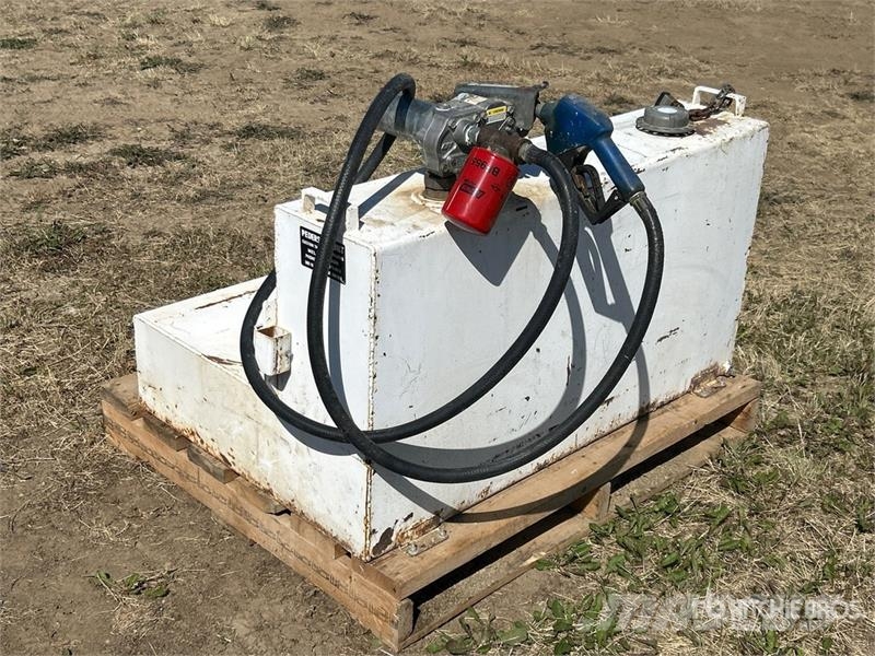  75 gal Portable Steel L-Shaped 4 Ft Fuel Tank Паливні та присадочні баки
