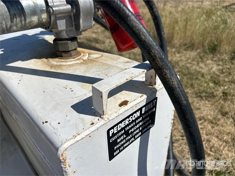  75 gal Portable Steel L-Shaped 4 Ft Fuel Tank Паливні та присадочні баки